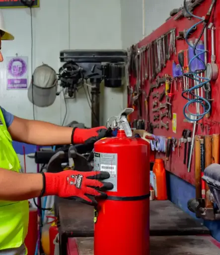 Mantenimiento y Recarga de Exintor PQS 4.5kg