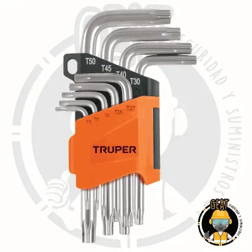 [15542] Juego de 13 Llaves Hexagonales Truper