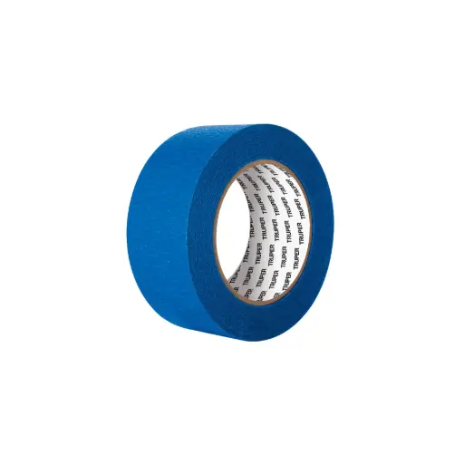 [12624] Cinta masking tape azul de 2" x 50 m para pintor, Truper