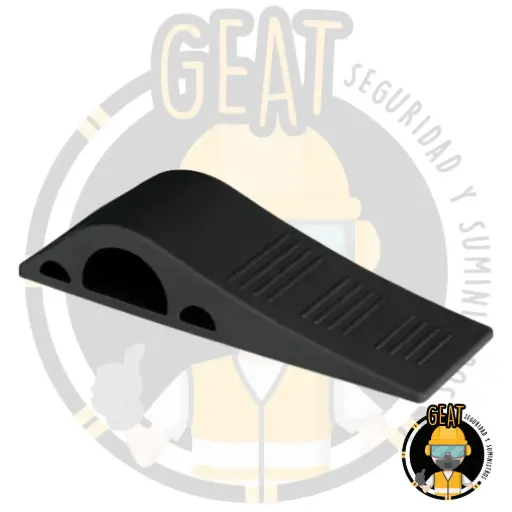 [40165] Cuña tope de caucho sintético para puerta de 12 cm, HERMEX