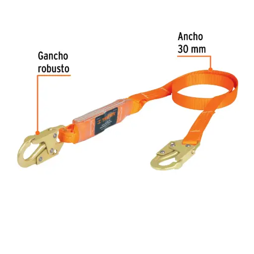 [10510] Líneas De Vida Con Amortiguador, Cinta De Poliéster. 