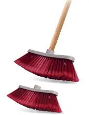 Escoba Económica Con Bastón.