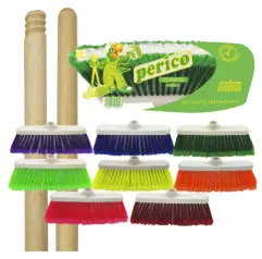 Escoba Perico Chica Con Bastón.