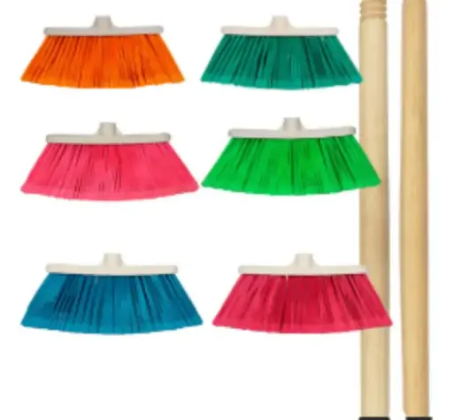 Escoba Alteza Con Bastón.