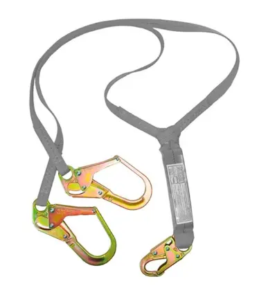 [MM-1228019] Línea De Vida Con Amortiguador Dos Brazos 3 Ganchos 1.8m