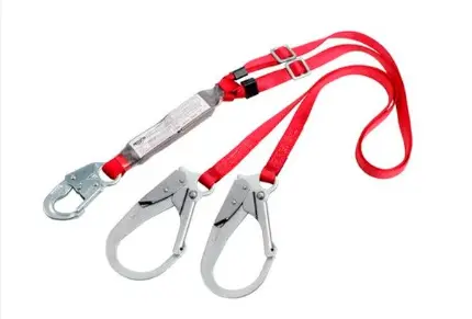 [MM-1342275] Línea De Vida Con Amortiguador Dos Brazos 3 Ganchos 1.8m