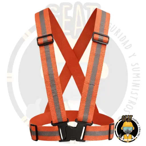 Chaleco MCA MCA. GEAT Mod.Carrillero Color Rojo Talla Unitalla 