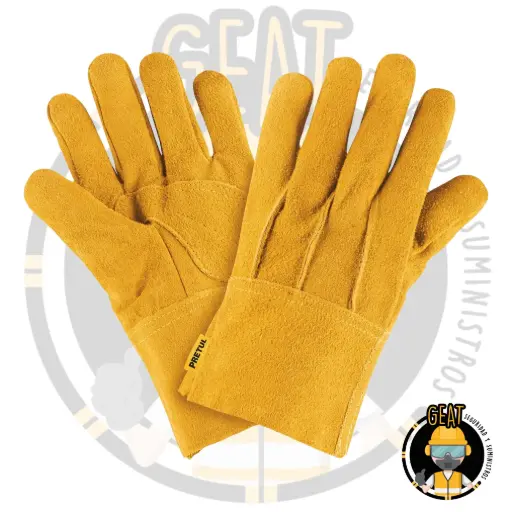 [23262] Guante De Carnaza, Puño De Seguridad.