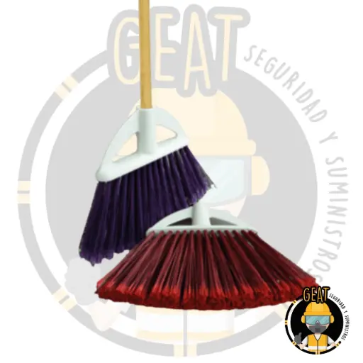 Escoba Abanico Con Bastón.