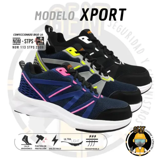 Tenis Industrial Dieléctrico Mod. XPORT