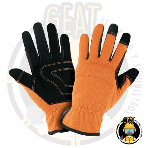[10848] Guantes Para Mecánico Con Palma Reforzada – TRUPER GU-615