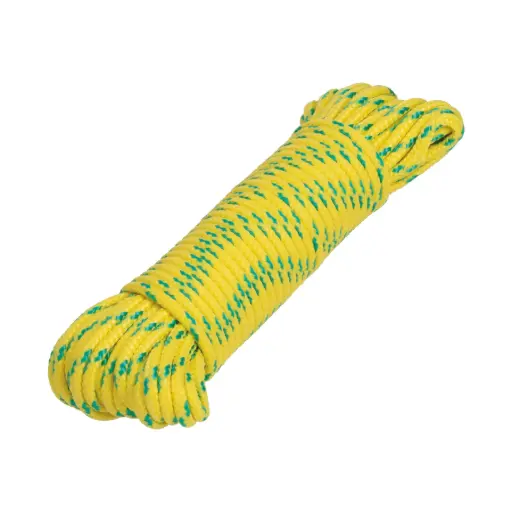 [47807] Piola de polipropileno trenzada de 4mm x 15m en madeja