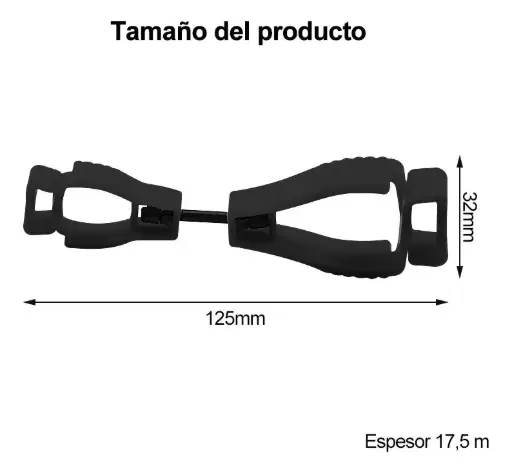 Clip para Guante de Trabajo