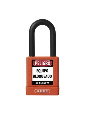 [AB-74/40-NJA] 74/40 KD NARANJA CANDADO BLOQUEO ABUS DIELECTRICO D6.5mm 1 KEY